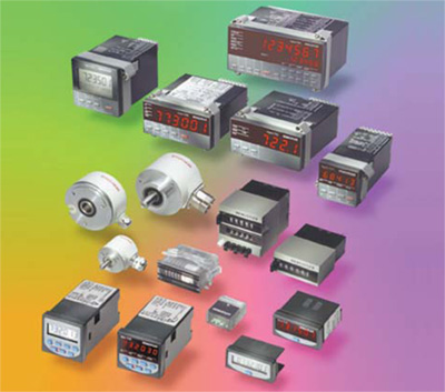 Hengstler Mechanical, Electromechanical and electronic counters, Incremental and Absolute encoders